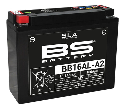 Battery Bs Bb16Al-A2 Sla BS BATTERY BS BATTERY MOTOVEIKALS 21