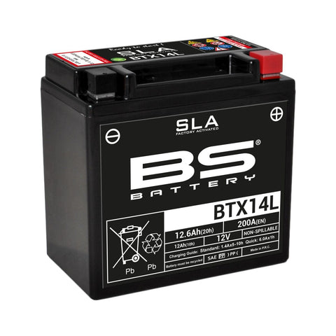 Battery Bs Btx14L Sla BS BATTERY BS BATTERY MOTOVEIKALS 21