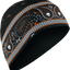 BEANIE SPRT BANDANA BK/OR ZAN HEADGEAR MOTOVEIKALS 21