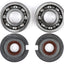 bearing set and shaft seal set for crankshaft BGM PRO FKM/Viton® E10 resistant for Vespa Wideframe VM, VN, VL, VB, GS150 / GS3, VDTS, VD1, VD2, VNA1, VNA2, VBA1M BGM PRO MOTOVEIKALS 21