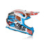 Bērnu ķivere ACERBIS KID STEEL WHITE/BLUE S/M ACERBIS MOTOVEIKALS 21