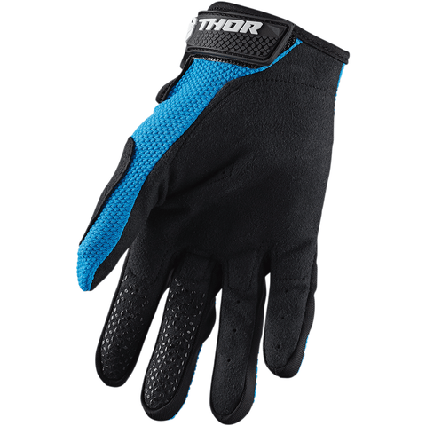 Bērnu motokrosa cimdi THOR S20Y SECTOR blue / black M THOR MOTOVEIKALS 21