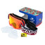 Bērnu MX brilles SWAPS black - blue/ red siksniņa – golden red iridium ekrāns SWAPS MOTOVEIKALS 21