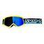 Bērnu MX brilles SWAPS fluo yellow – blue siksniņa – blue Iridium ekrāns SWAPS MOTOVEIKALS 21