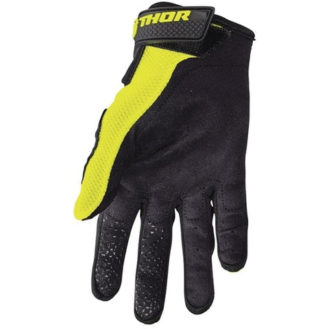 Bērnu MX cimdi THOR SECTOR Short Cuff green XS THOR MOTOVEIKALS 21