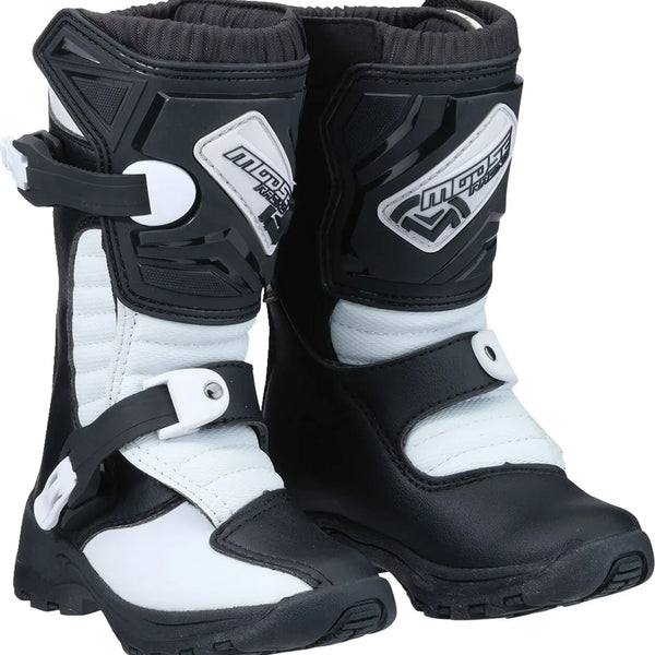 Bērnu MX zābaki MOOSE RACING M1.3™ black / white MOOSE RACING MOTOVEIKALS 21