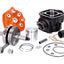 Big Bore cylinder kit MVT Iron Max with 45mm stroke crankshaft PP=13mm 90cc for Minarelli AM6 MVT ALLUMAGE MOTOVEIKALS 21
