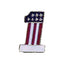 Biker pins #1 flag pin MCS MOTOVEIKALS 21