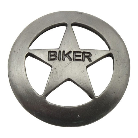 Biker pins Biker star pin MCS MOTOVEIKALS 21