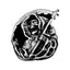 Biker pins Grim reaper pin MCS MOTOVEIKALS 21