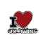 Biker pins I love goldwing pin MCS MOTOVEIKALS 21