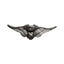 Biker pins V-Twin engine wings pin MCS MOTOVEIKALS 21