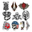 Biker series 10-pack decals LETHAL THREAT MOTOVEIKALS 21