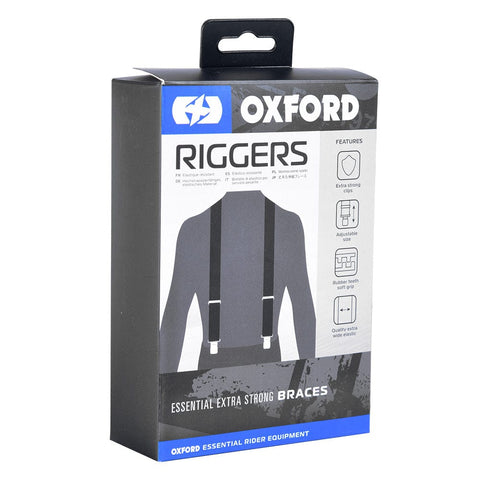 Bikšturi Oxford black OXFORD MOTOVEIKALS 21