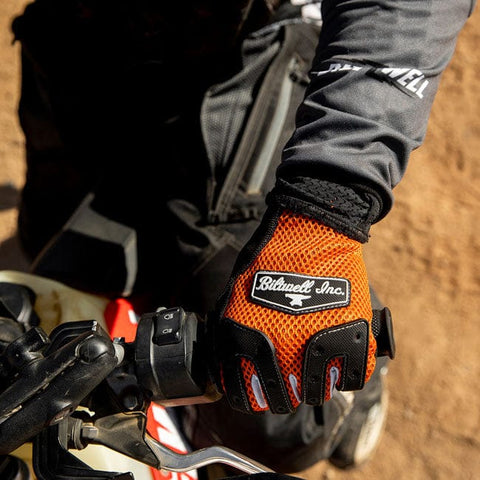 Biltwell Anza gloves orange/black BILTWELL MOTOVEIKALS 21