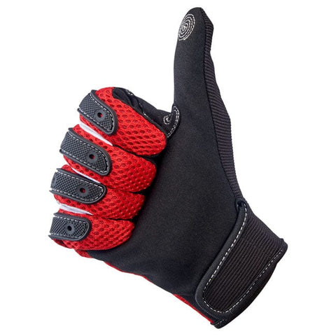 Biltwell Anza gloves red/black BILTWELL MOTOVEIKALS 21