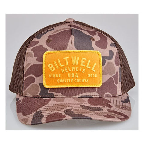 Biltwell Bark snap back cap brown camo BILTWELL MOTOVEIKALS 21
