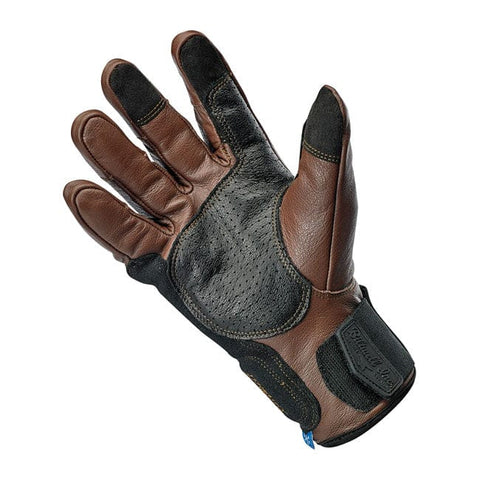 Biltwell Belden gloves chocolate/black CE appr. BILTWELL MOTOVEIKALS 21