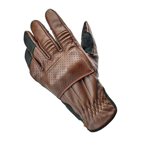 Biltwell Borrego gloves chocolate/black CE appr. BILTWELL MOTOVEIKALS 21