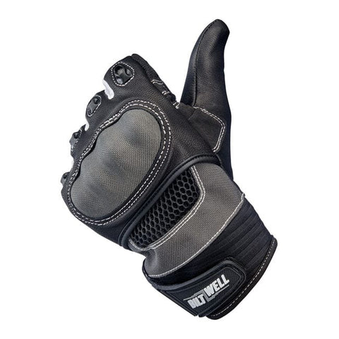 Biltwell Bridgeport gloves gray/black BILTWELL MOTOVEIKALS 21