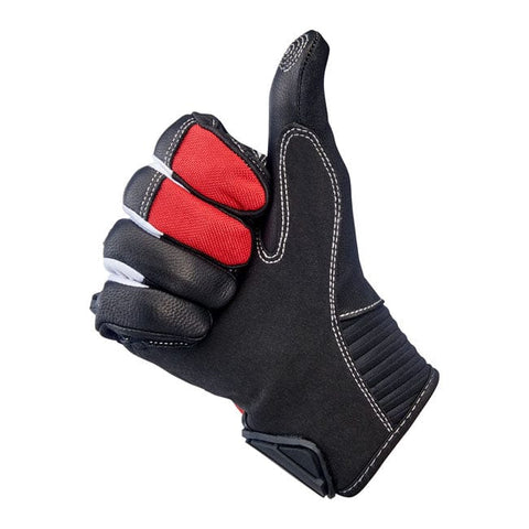Biltwell Bridgeport gloves red/black BILTWELL MOTOVEIKALS 21