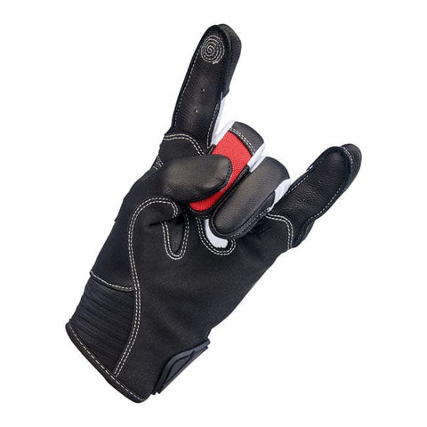 Biltwell Bridgeport gloves red/black BILTWELL MOTOVEIKALS 21