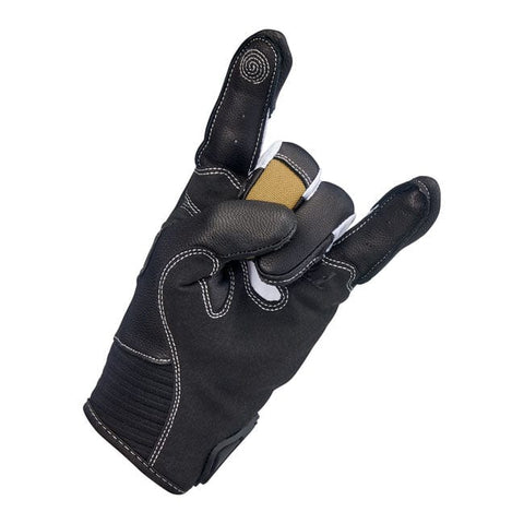 Biltwell Bridgeport gloves tan/black BILTWELL MOTOVEIKALS 21