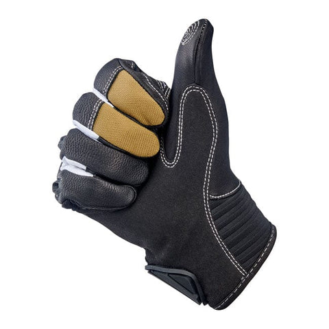 Biltwell Bridgeport gloves tan/black BILTWELL MOTOVEIKALS 21