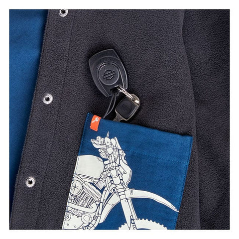 Biltwell El Dorado shirt jacket navy BILTWELL MOTOVEIKALS 21