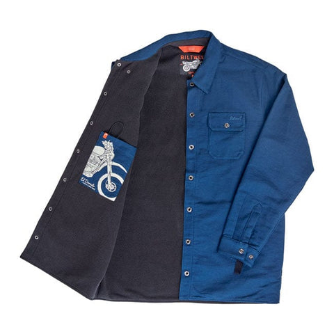 Biltwell El Dorado shirt jacket navy BILTWELL MOTOVEIKALS 21