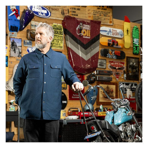 Biltwell El Dorado shirt jacket navy BILTWELL MOTOVEIKALS 21