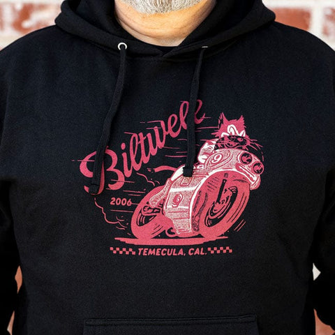 Biltwell Fast Cat hoodie black BILTWELL MOTOVEIKALS 21