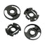 Biltwell Gen2 baseplate kit - black (pair) BILTWELL MOTOVEIKALS 21