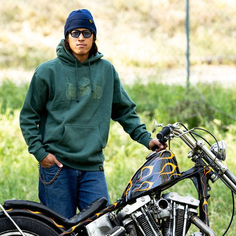 Biltwell Goods beanie navy BILTWELL MOTOVEIKALS 21