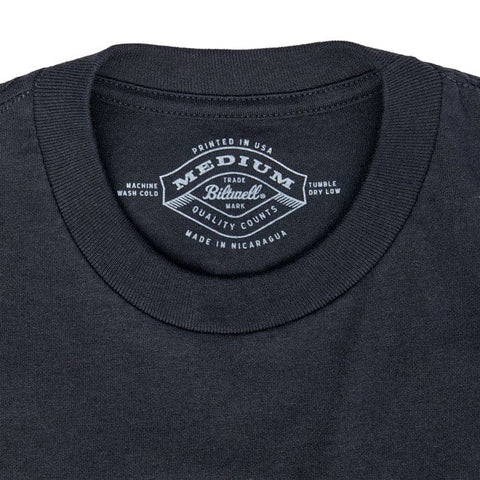 Biltwell Grey shield t-shirt black BILTWELL MOTOVEIKALS 21