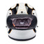 Biltwell Gringo helmet gloss white/black flames BILTWELL MOTOVEIKALS 21