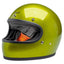 Biltwell Gringo helmet Metallic Lime BILTWELL MOTOVEIKALS 21