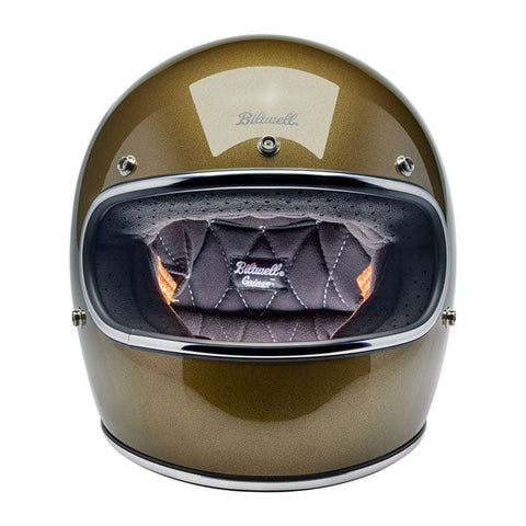 Biltwell Gringo helmet ugly gold metallic BILTWELL MOTOVEIKALS 21