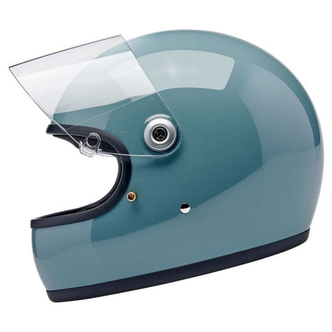 Biltwell Gringo S helmet Agave Blue Gloss BILTWELL MOTOVEIKALS 21