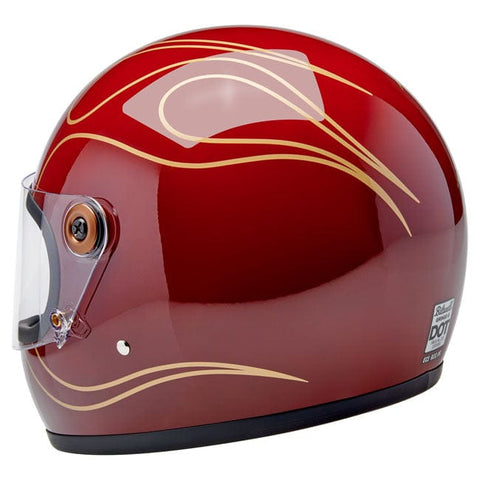 Biltwell Gringo S helmet Garnet Red Flames BILTWELL MOTOVEIKALS 21