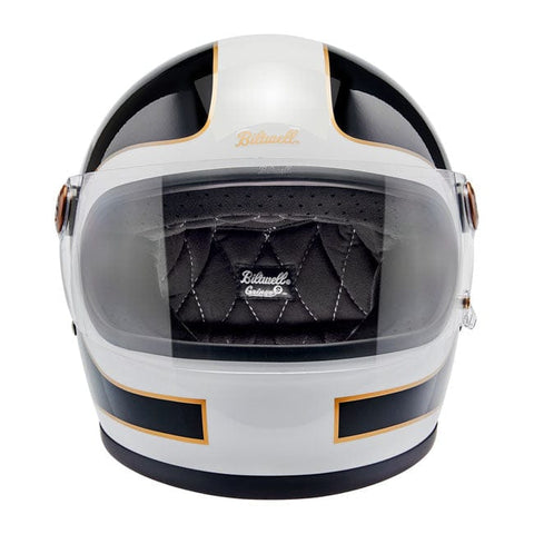 Biltwell Gringo S helmet gloss white/black tracker BILTWELL MOTOVEIKALS 21