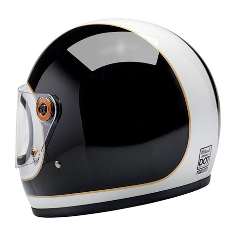 Biltwell Gringo S helmet gloss white/black tracker BILTWELL MOTOVEIKALS 21