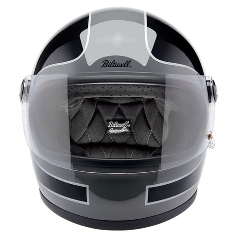 Biltwell Gringo S helmet Storm Grey/Black Tracker Gloss BILTWELL MOTOVEIKALS 21