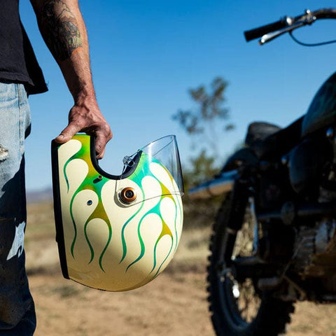 Biltwell Gringo S x Born Free collab helmet BILTWELL MOTOVEIKALS 21