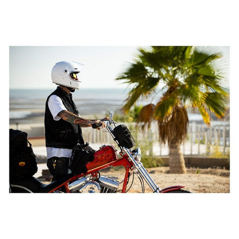 Biltwell Gringo SV helmet gloss white BILTWELL MOTOVEIKALS 21