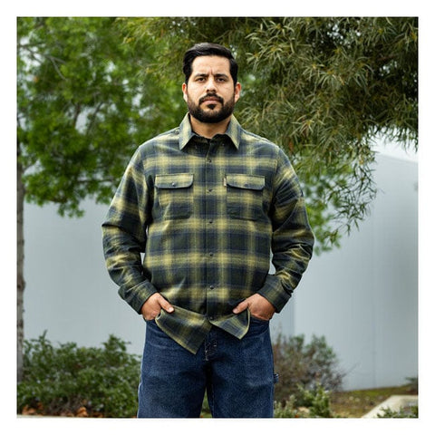 Biltwell Hi Test Flannel shirt moss BILTWELL MOTOVEIKALS 21