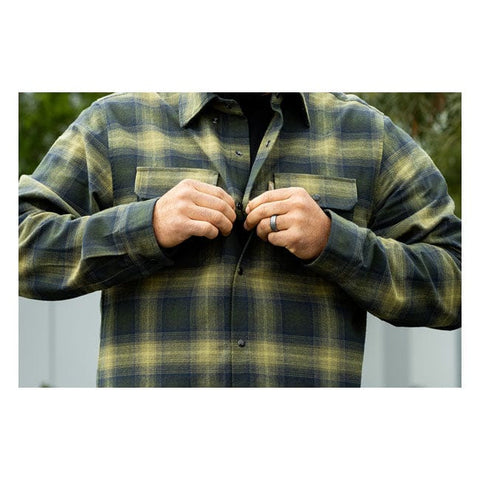 Biltwell Hi Test Flannel shirt moss BILTWELL MOTOVEIKALS 21