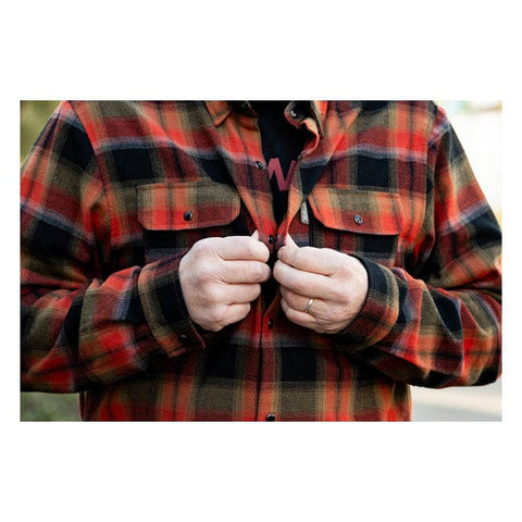 Biltwell Hi Test Flannel shirt rust BILTWELL MOTOVEIKALS 21