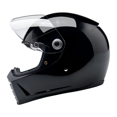 Biltwell Lane Splitter helmet gloss black BILTWELL MOTOVEIKALS 21