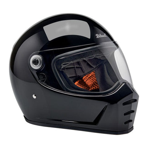 Biltwell Lane Splitter helmet gloss black BILTWELL MOTOVEIKALS 21